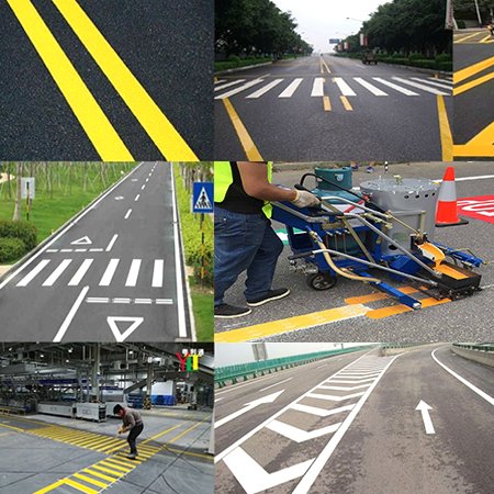 Durable road marking solutions